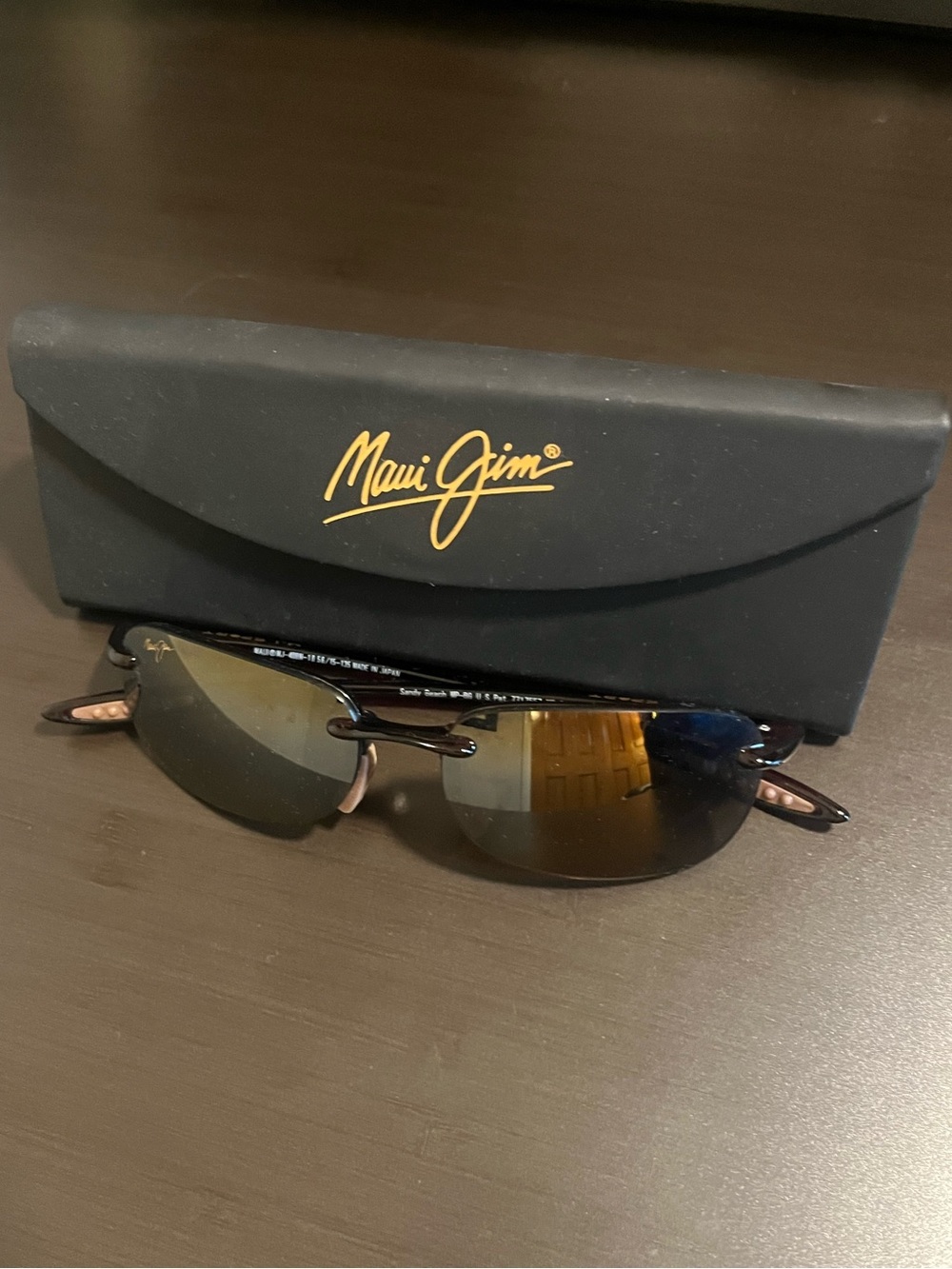 Maui Jim Sandy Beach Rimless Sport Sunglasses